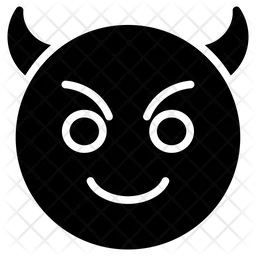 悪魔の顔の絵文字 Emoji アイコン