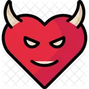 Devil Heart Valentine Icon