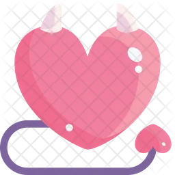 Devil Heart  Icon