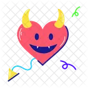 Devil Emoji Devil Heart Evil Heart Symbol