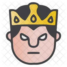 Devil King Emoji Icon