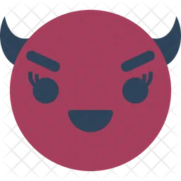Devil Smiley  Icon