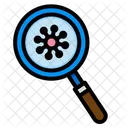 Devirus Virus Magnifying Glass Interfac Icon