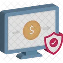 Antivirus Bankscheck Devisen Symbol