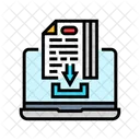 Devoir Soumission Education Icône