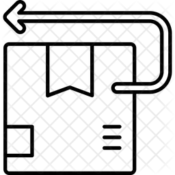 Devolução de encomendas  Ícone