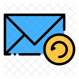 Devolución de correo  Icono