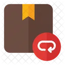 Entrega de devolución  Icono