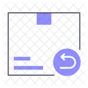 Entrega de devolución  Icono