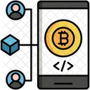 Dezentrale Anwendung Dapp  Symbol