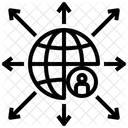 Dezentralisierungs-Influencer  Symbol