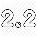 Dezimalpunkt Mathematisches Symbol Mathematisches Zeichen Symbol