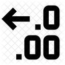 Dezimalzahl Bruch Formatierung Symbol