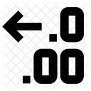 Dezimalzahl Bruch Formatierung Symbol