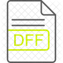 Dff File Format Icon