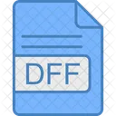 Dff File Format Icon