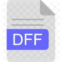 Dff File Format Icon