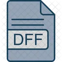 Dff File Format Icon