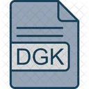 Dgk Fichier Format Icône