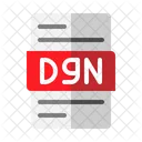 Dgn File File Document Icon