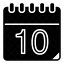 Día 10  Icono