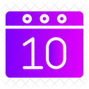 Día 10  Icono