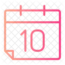 Día 10  Icono