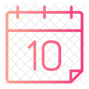 Día 10  Icono
