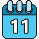 Dia Calendario Horario Icono