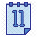Dias Calendario Fecha Calendario Icono