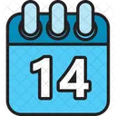 Dia Calendario Horario Icono