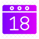 Día 18  Icono