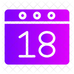 Día 18  Icono