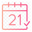Día 21  Icono
