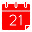 Día 21  Icono