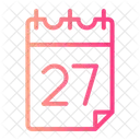 Calendario Data Programacao Ícone