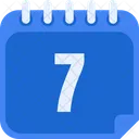 Dia 7 Dia 7 Numero 7 Icon