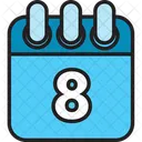 Dia Calendario Horario Ícone