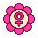 Flor Feminismo Natureza Icon