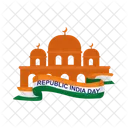 India Bandeira Independencia Ícone