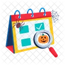 Evento De Halloween Dia De Halloween Lembrete De Halloween Icon