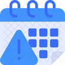 Dia De Advertencia Dia De Riesgo Ano Icono