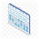 Dia De Las Elecciones Dia De La Votacion Eleccion Icon