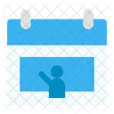 Dia Escolar Dia De Estudo Horario Escolar Ícone