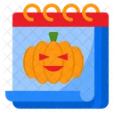 Dia De Halloween Halloween Fecha Icono