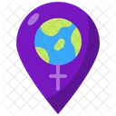 Dia De La Mujer Feminismo Marzo Icon