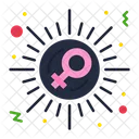 Dia De La Mujer Sexo Signo Icon