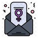 Correo Electronico Del Dia De La Mujer Chat De Feminismo Dia De La Mujer Icono