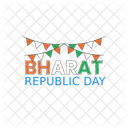 Día de la república de bharat  Icono