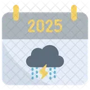 Dia De Lluvia 2025 Icono